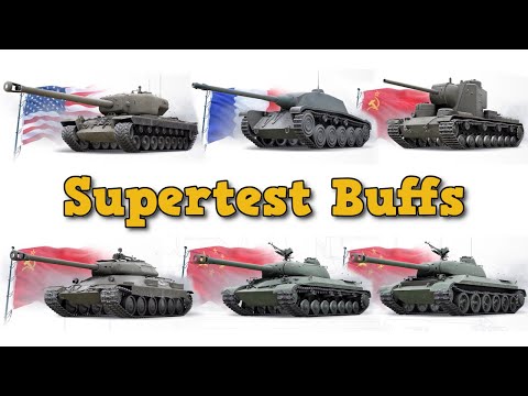 World of Tanks -  Supertest News, Buffs T34, CDC, KV-5, IS-6, 112, WZ-111, T-34-3