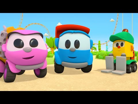 kids making Leo's truck | crane @childrensplanet-ro9cx