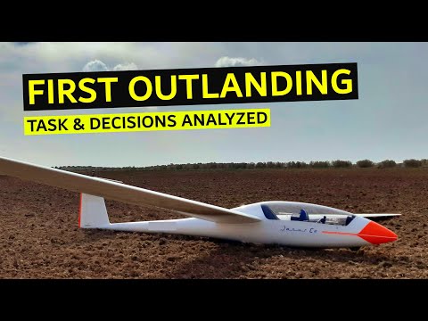 FIRST GLIDER OUTLANDING !!!!