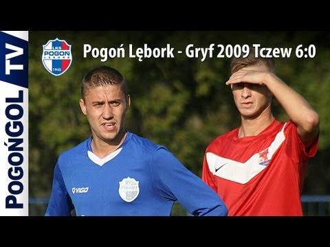 Pogoń Lębork - Gryf 2009 Tczew 6:0