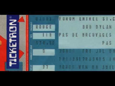 Bob Dylan - Montréal, 8 July 1988 [audio]