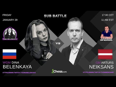 Sub Battle with WGM Dina Belenkaya - full video