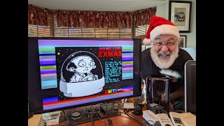 Home For ZXMAS - Sinclair ZX Spectrum Next - 8bit Retrogaming - Christmas - Vintage Computer