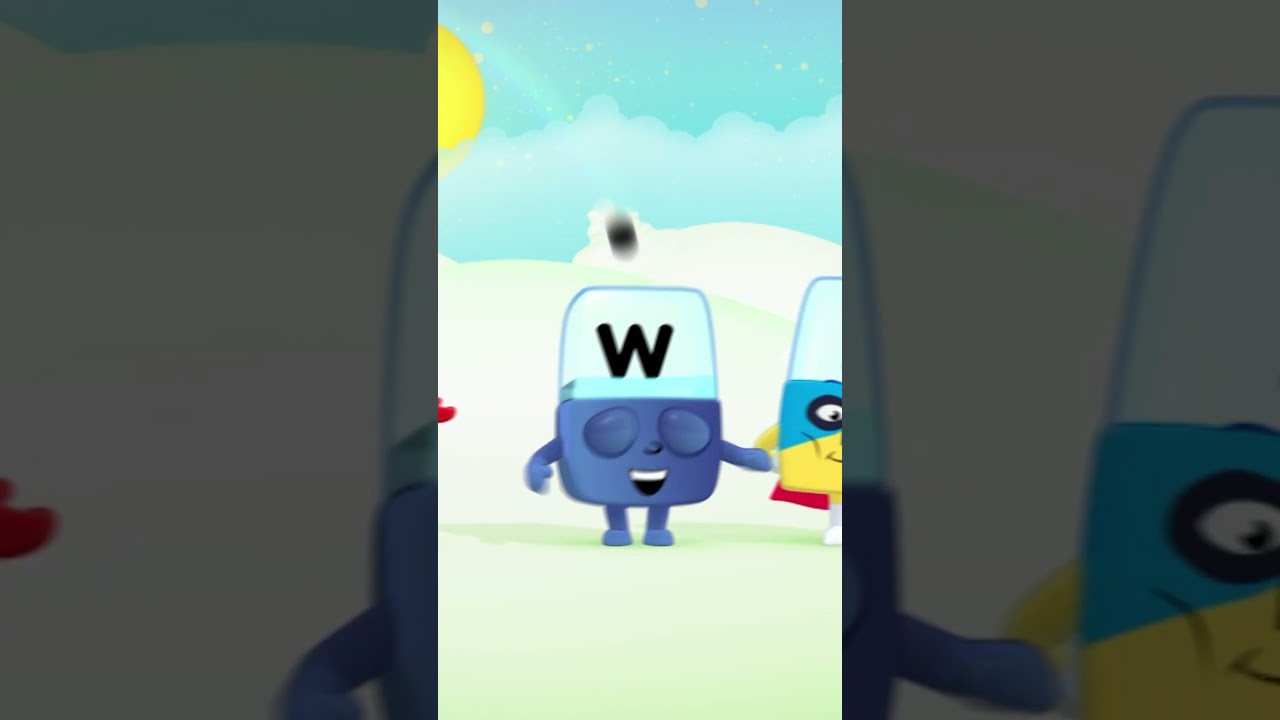 A to Z! Learn the alphabet | @Blocks-Universe