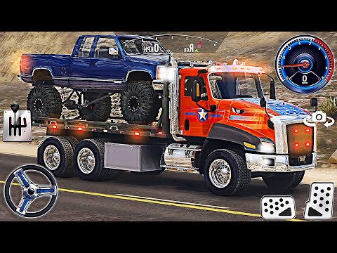 Offroad Tow Truck Driving Game - Mountain Truck Simulator | Android Gameplay