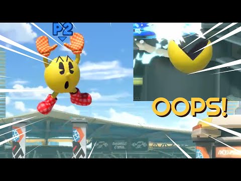 Pac-man SD'd the Way He Lived + UP B High to Force Low Recovery