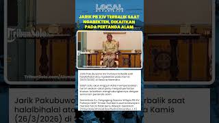 Jarik Pakubuwono XIV Terbalik Saat Ngabekten, Warganet Kaitkan dengan Pertanda