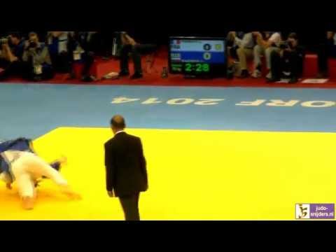 Judo 2014 Grand Prix Dusseldorf: Perrot (FRA) - Gazieva (RUS) [-70kg]