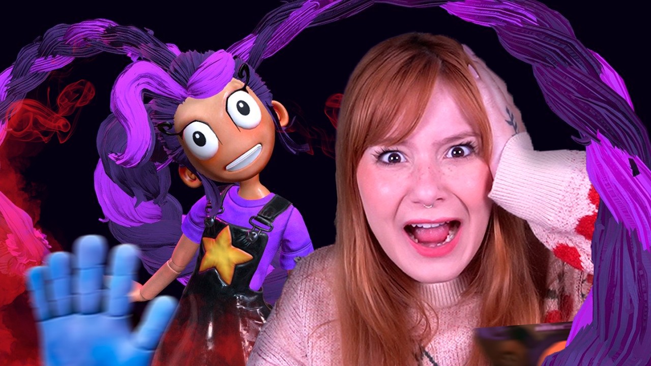 FIZ UMA NOVA AMIGA, mas ela é assustadora EM POPPY PLAYTIME 5