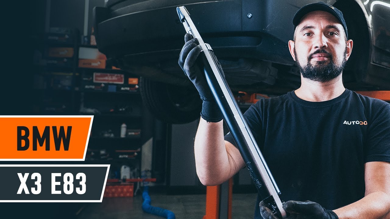 Jak vyměnit zadní tlumiče pérování na BMW X3 E83 – návod k výměně