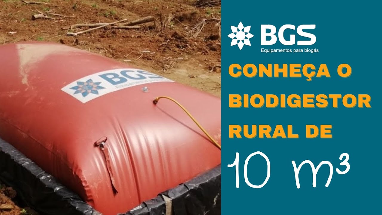 Conheça o Biodigestor de 10 m³ da BGS Equipamentos