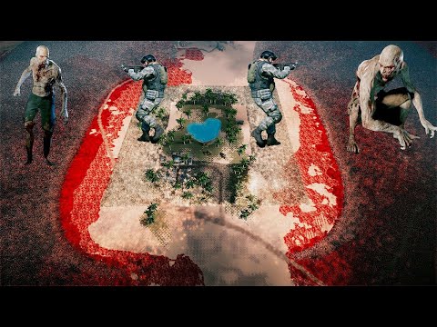 THE MOST LONGEST BATTLE BETWEEN 2,000000 ZOMBIES AND 2400 DELTA FORCE?  UEBS 2