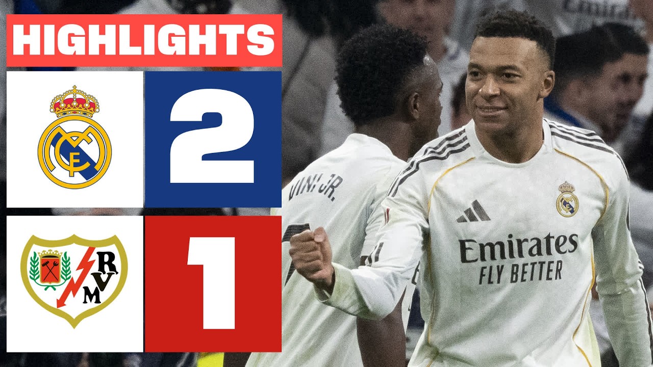 Real Madrid vs Rayo Vallecano Highlights