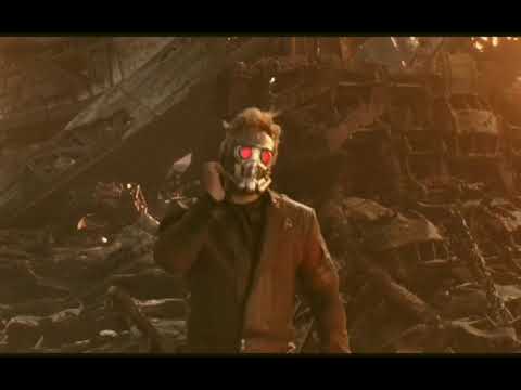 Star Lord 'Boom' Middle finger Scene [Funny Moments] Infinity War 2018