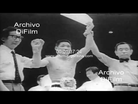 Yoshiaki Numata derrota a Lionel Rose en Hiroshima 1971