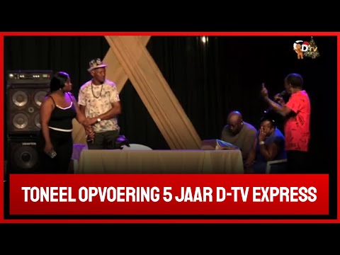 Toneel opvoering 5 jaar D-TV Express NIS