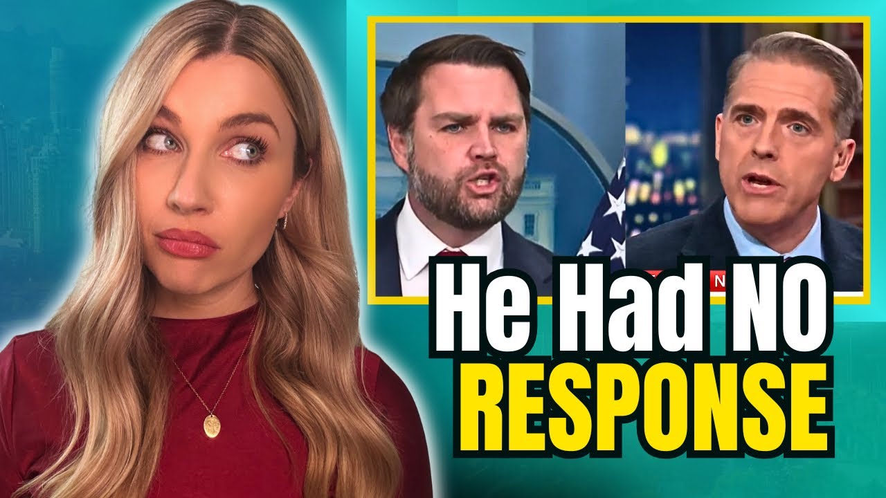 Press STUNNED After JD Vance YELLS at Reporter—TOTAL Silence After This