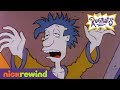 Tommy And Chuckie Think Stu Is An Evil Robot Rugrats Nicktoons