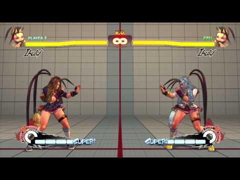 USFIV - Ibuki's Summer Vacation Costume: All Colors (Numbered)