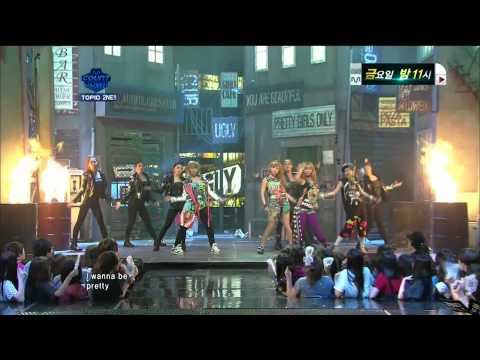 [Full HD][Live] 2NE1 - Ugly : ComeBack @ 110804 M!Countdown
