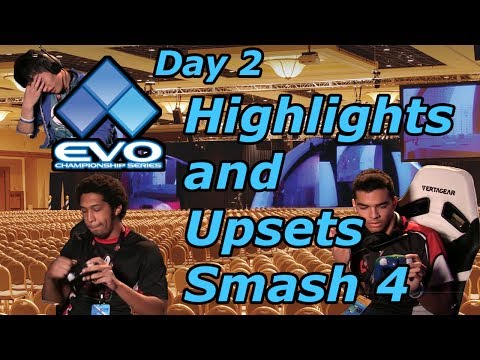 EVO 2017 Day 2 Highlights, Funny Moments, and Upsets (Smash 4)