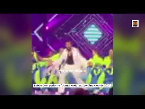 Bobby Deol's Performance of "Jamal Kudu" at Zee Cine Awards 2024. Watch!