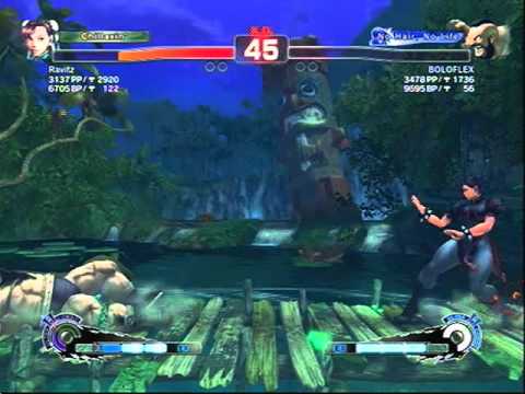 SSF4 AE Ranked Match 23 - Chun Li (Ravitz) vs Zangief (BOLOFLEX)