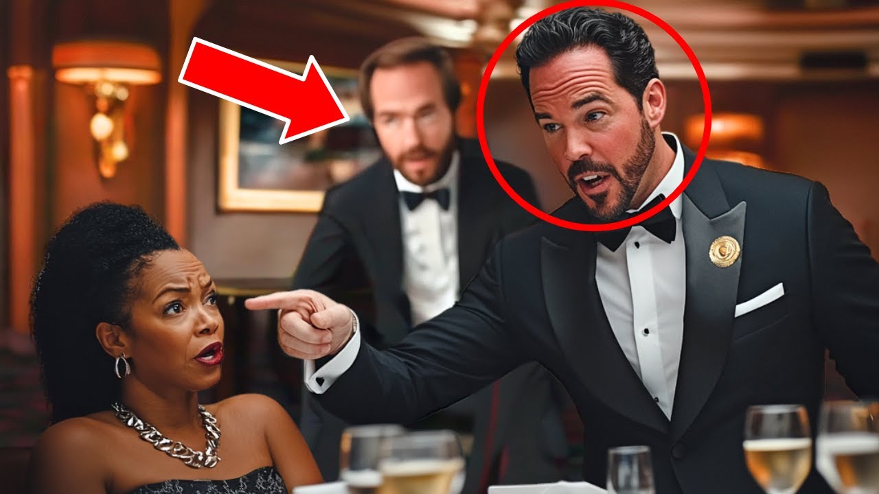 White Millionaire Humiliates Black Woman At Luxury Restaurant. But The Person Behind Him Is...