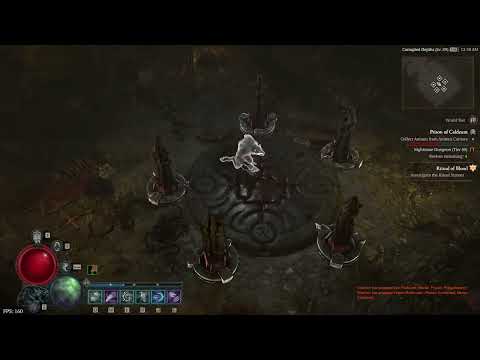 Diablo 4. Season 1. classic Shred Druid  60% crit chance -- Demo