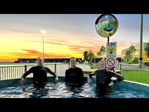 Frothing! First ever wave pool surf @URBNSURF Melbourne.