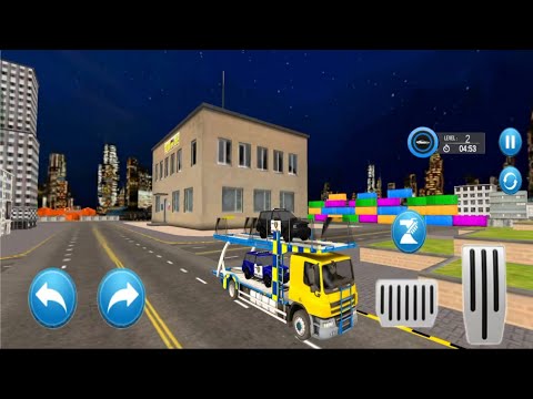 Police Vehicle Transport Truck Sim - Police Transport Driving - Android Gameplay