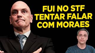 Fui no STF tentar falar com Moraes. Levei um documento assinado por 175 deputados