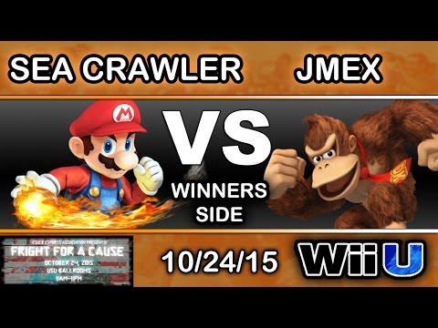 Fright For A Cause – Sea Crawler (Mario) Vs. 2GG | Jmex (Donkey Kong) Winners Side - Smash Wii U