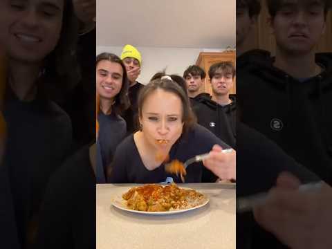 we didn't think she'd do it! 😂