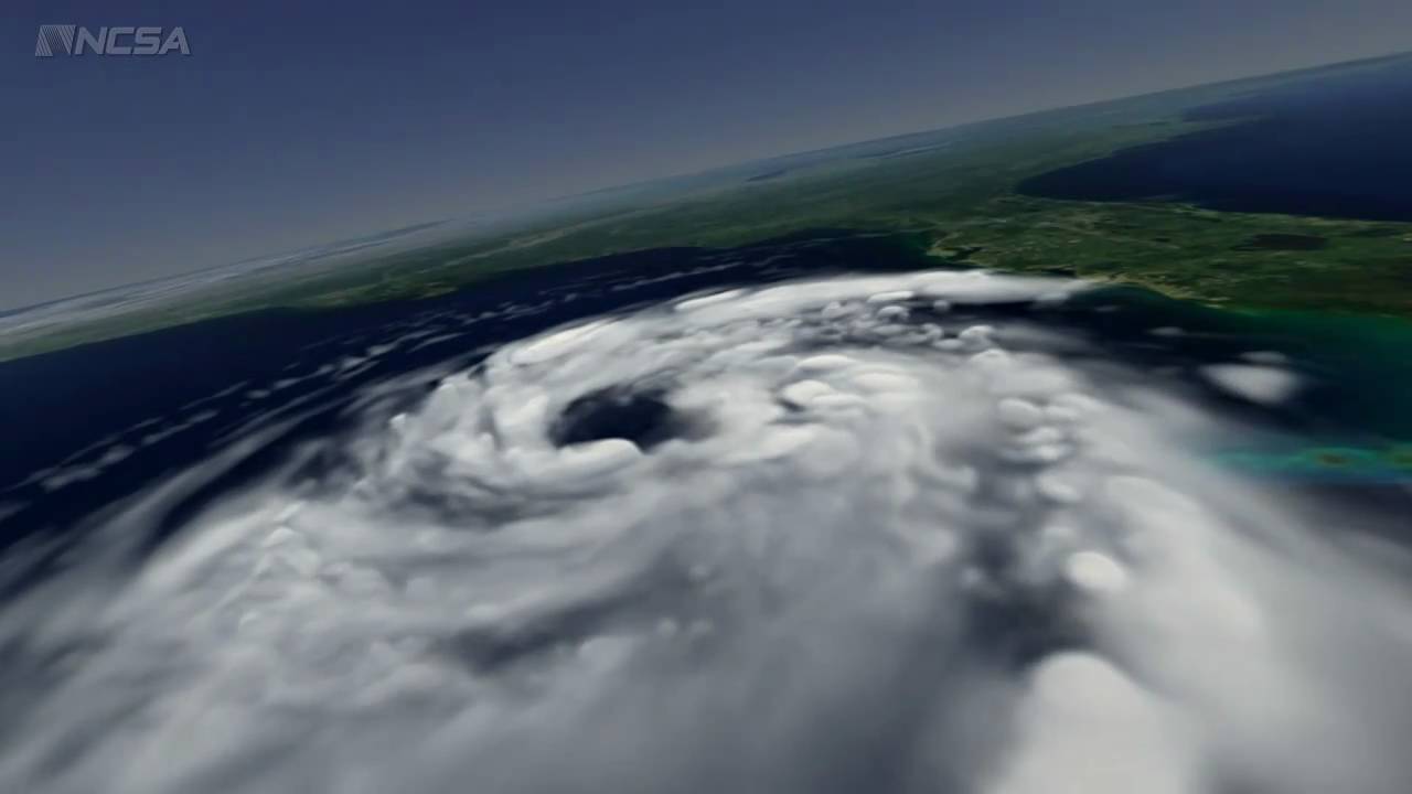 Watch This Gorgeous And Terrifying Simulation Of Hurricane Katrina As It Gathers Strength