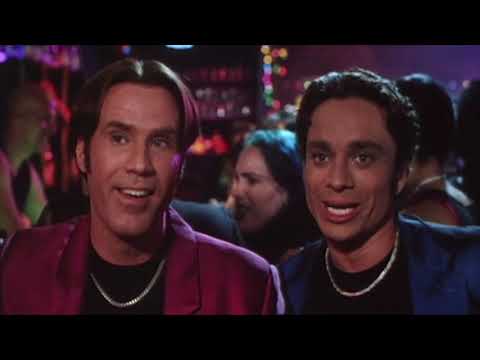Official trailer still: the Butabi brothers bobbing their heads in a club line to Eurodance pulse