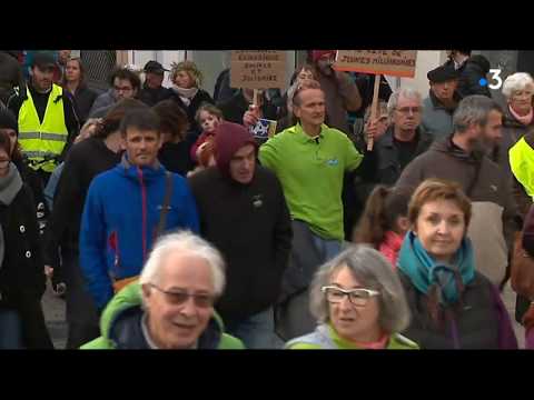 Gilets jaunes : 2 500 manifestants à Tarbes samedi 8 décembre