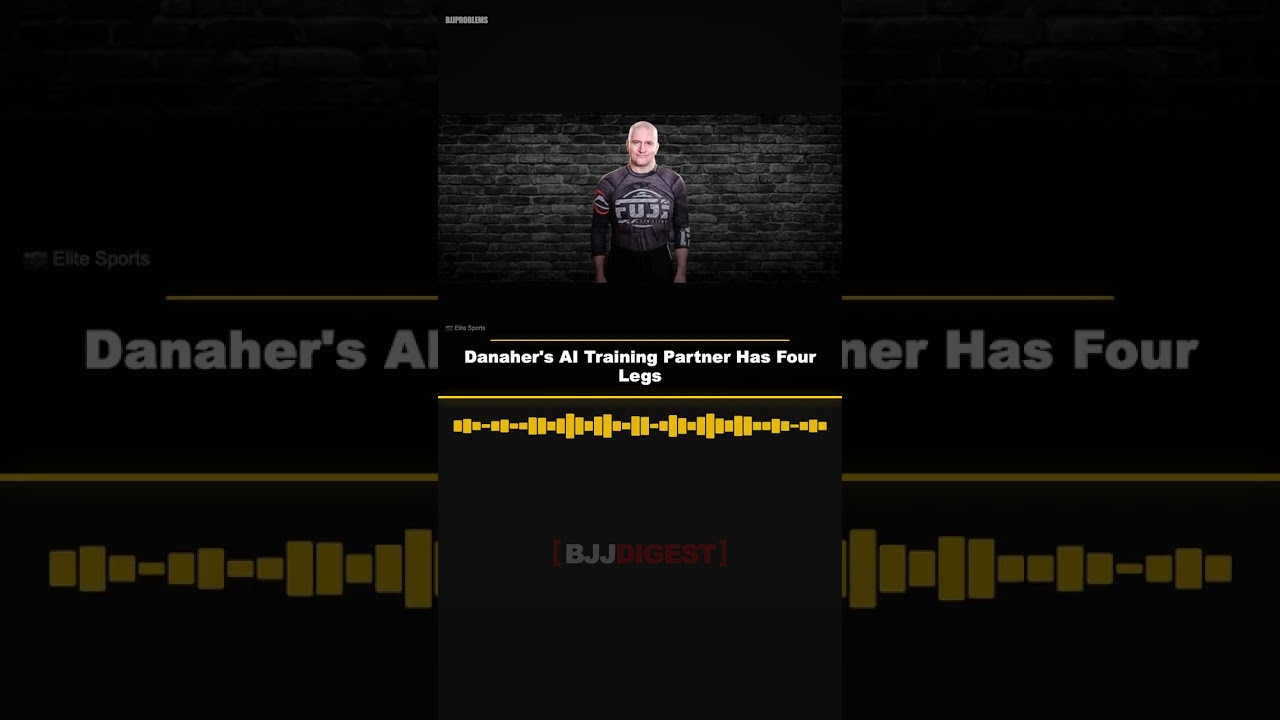 Danaher's AI Training Partner Has Four Legs