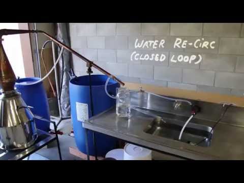 Cooling water recirculation