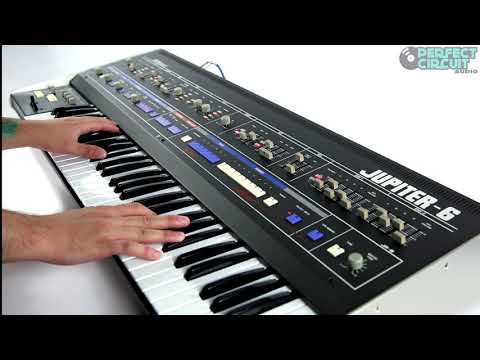 Roland Jupiter-6 Vintage Analog Synthesizer (Part 1)