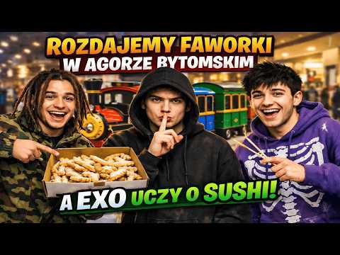 VLOGEKYPA | BYJLON Z EXO I KAIJU FAWORKI W AGORZE xD | EXO BAWI I UCZY CZYLI COŚ O SUSHI