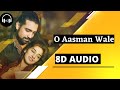 Jubin Nautiyal: O Aasmaan Wale Zameen Par Utar Ke Dekh  (8D 🎧 Audio) new songs 2022 | 8D Lyrics