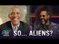 Reggie Watts to Barack Obama: What's w/ Dem Aliens?