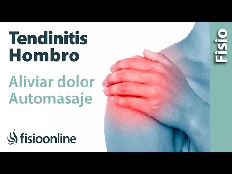 Self-massage for tendonitis and pain in the shoulder and rotator cuff