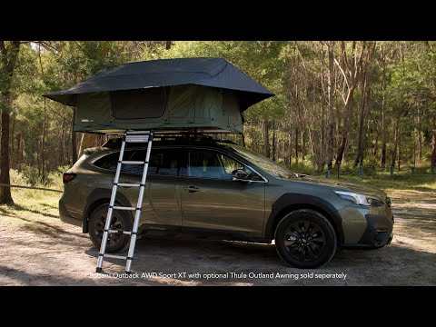 How-to accessories video | Subaru Outback AWD Sport XT & the Thule FootHill Roof Top Tent