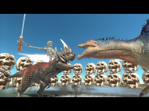 New Skeleton Rider vs all Units Animal Revolt Battle Simulator