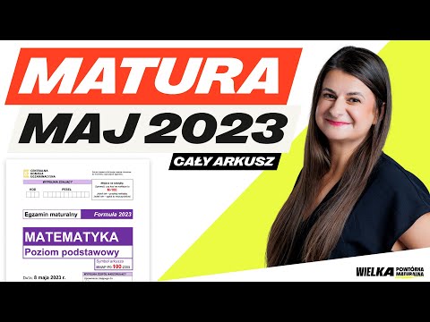 MATURA MATEMATYKA PODSTAWOWA — ARKUSZ MAJ 2023 | Wszystkie zadania krok po kroku
