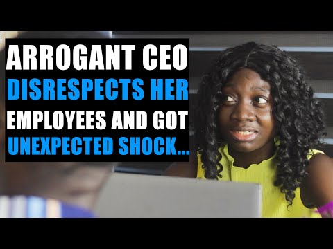 ARROGANT CEO Shows Poor Character To Employees And Got The Shock Of Her Life...