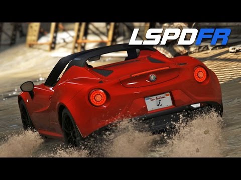 LSPDFR E151 - I Is Russian Train? | Alfa Romeo 4C Chase Me