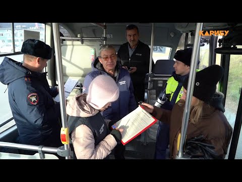 Проверка автобусов, водителей и остановок: Народный фронт и ГАИ провели рейд